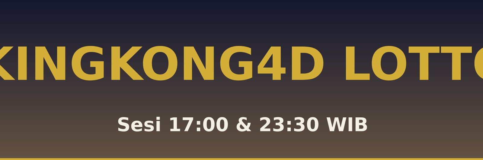 Kingkong4D Lotto Tilatang Kamang